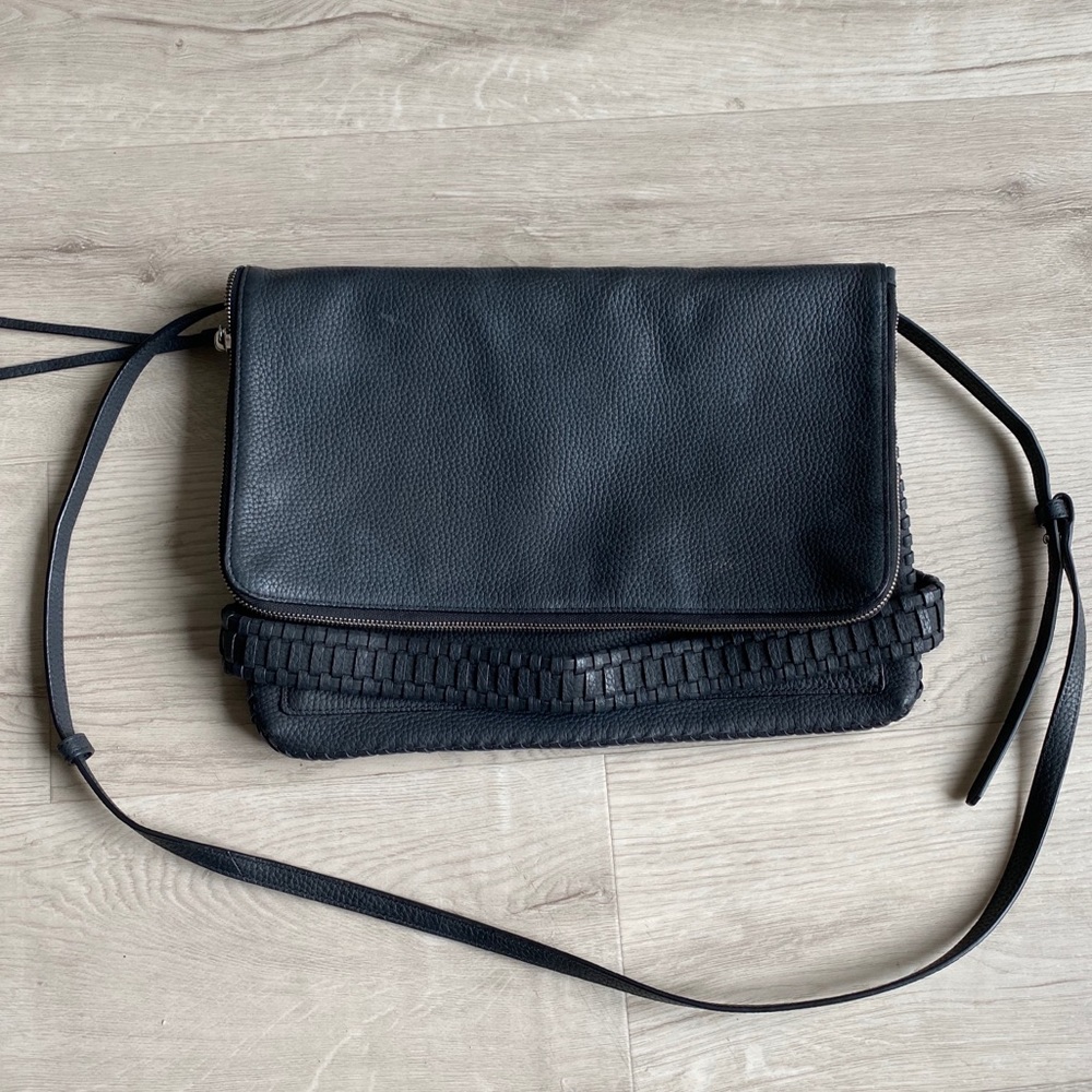 - All Saints Crossbody Leather Bag